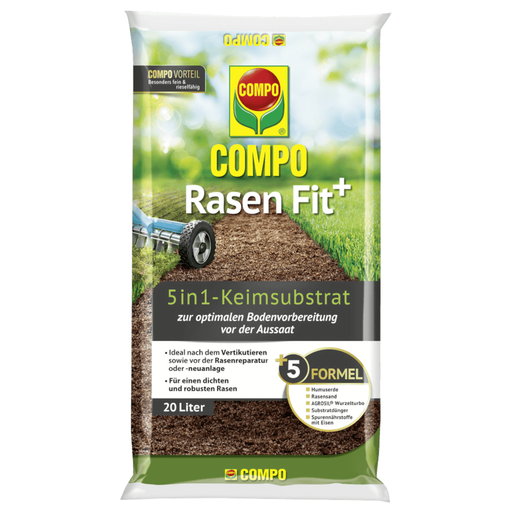 COMPO® Rasen Fit+ - 5in1 Keimsubstrat
